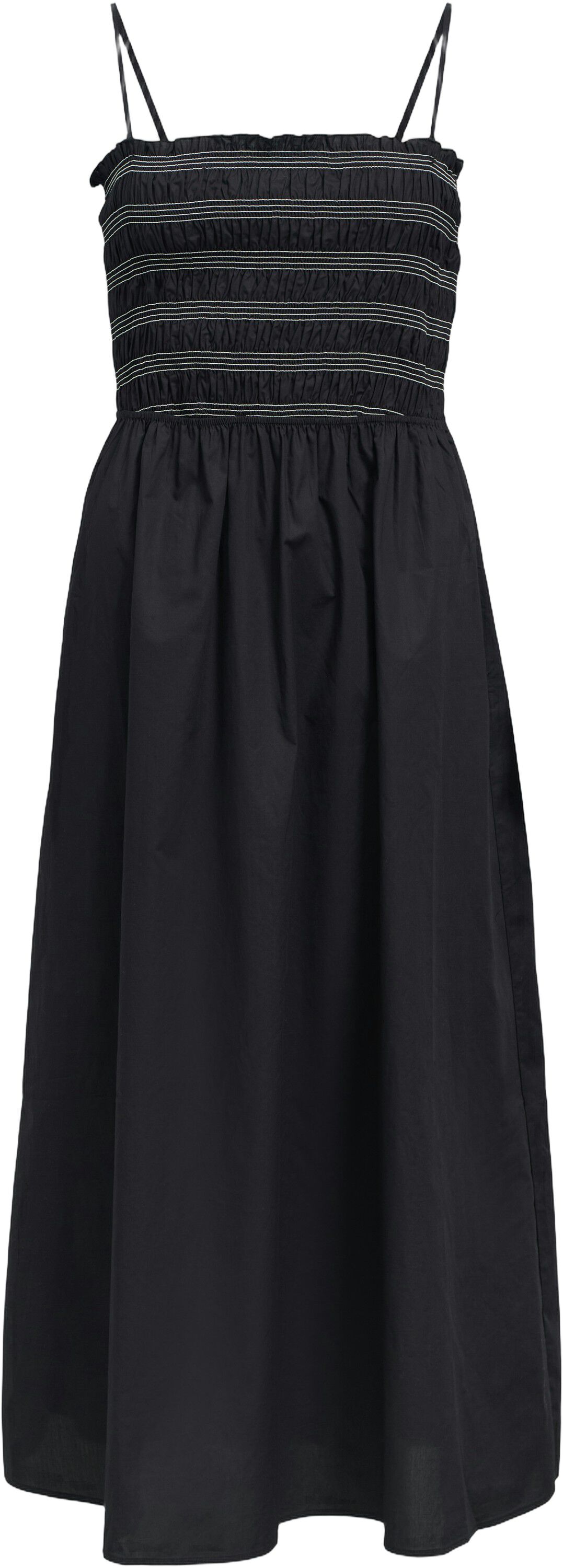 Objelly Hope S/L Re Smock Midi Dress 144