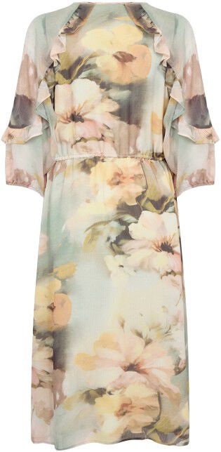 SC-CARMEN 2 Kjole Lysegr&oslash;n