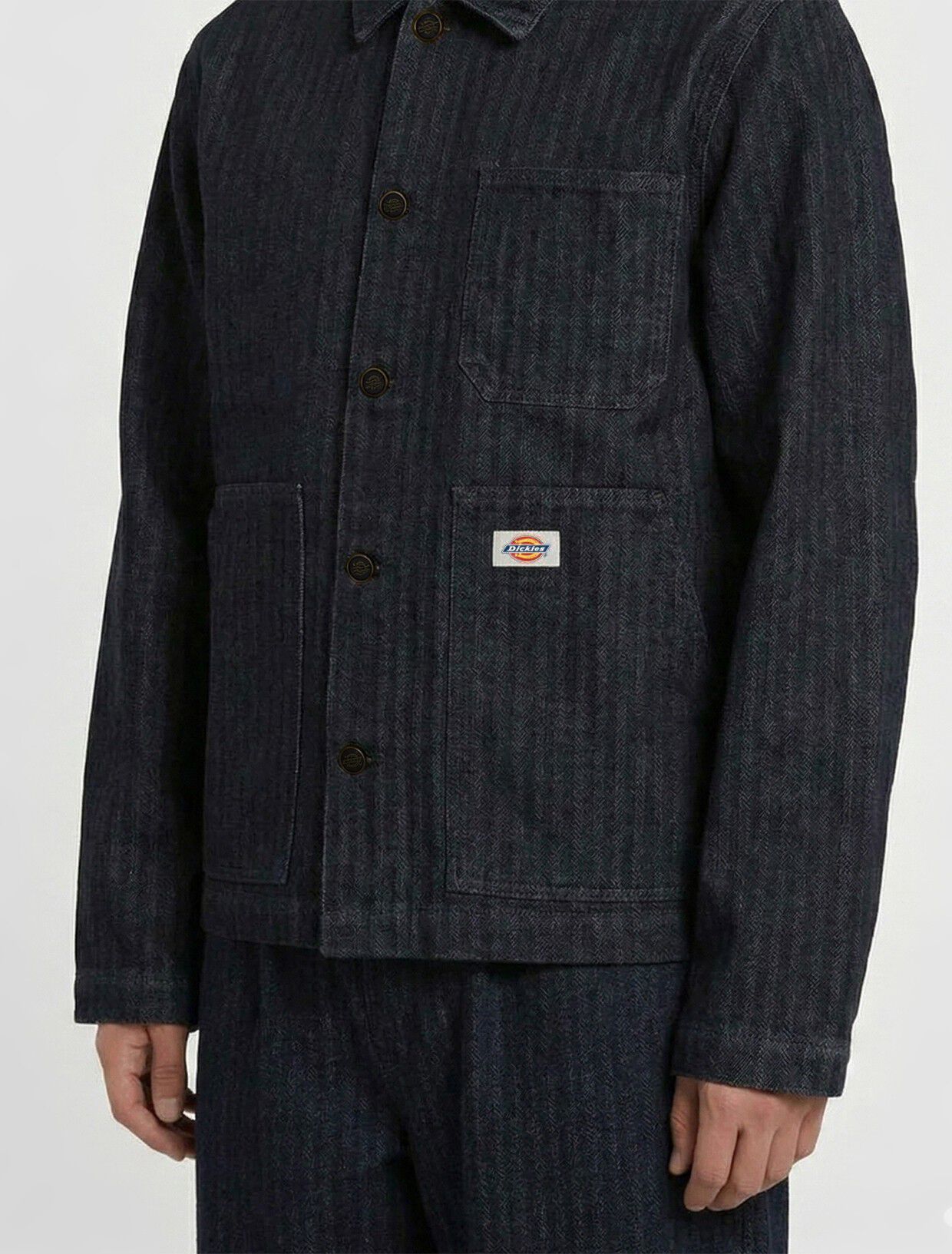 SELVEDGE HERRINGBONE BARN DENIM JACKET