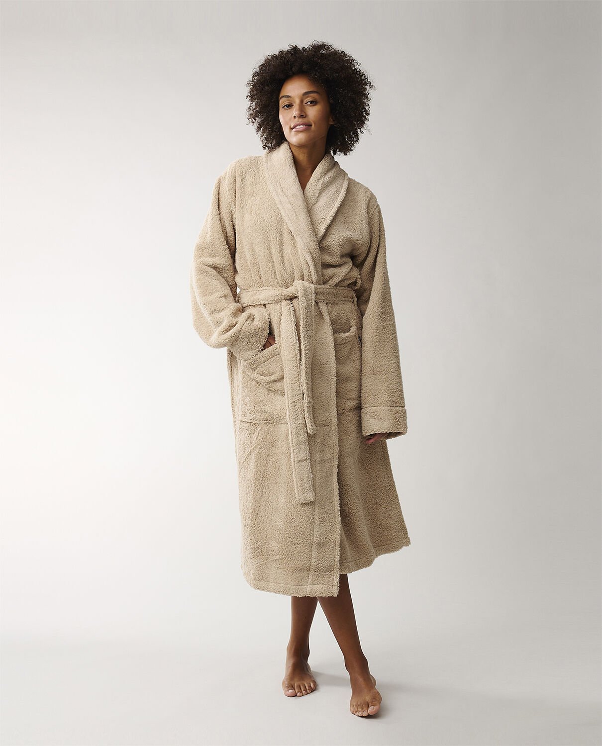 Original Bathrobe TAN, S