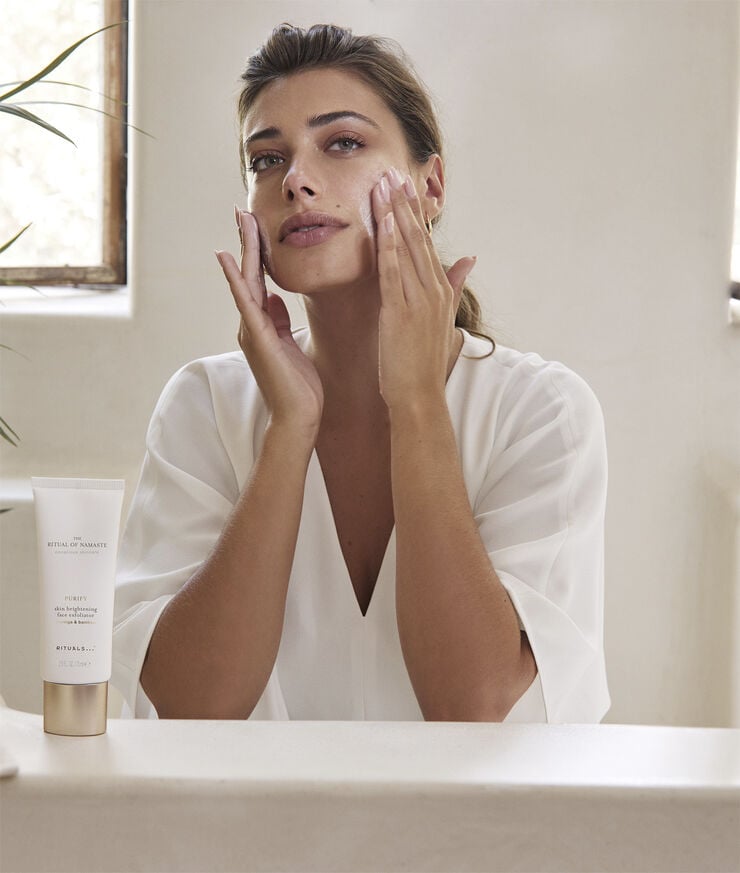 The Ritual of Namaste Skin Brightening Face Exfoliator