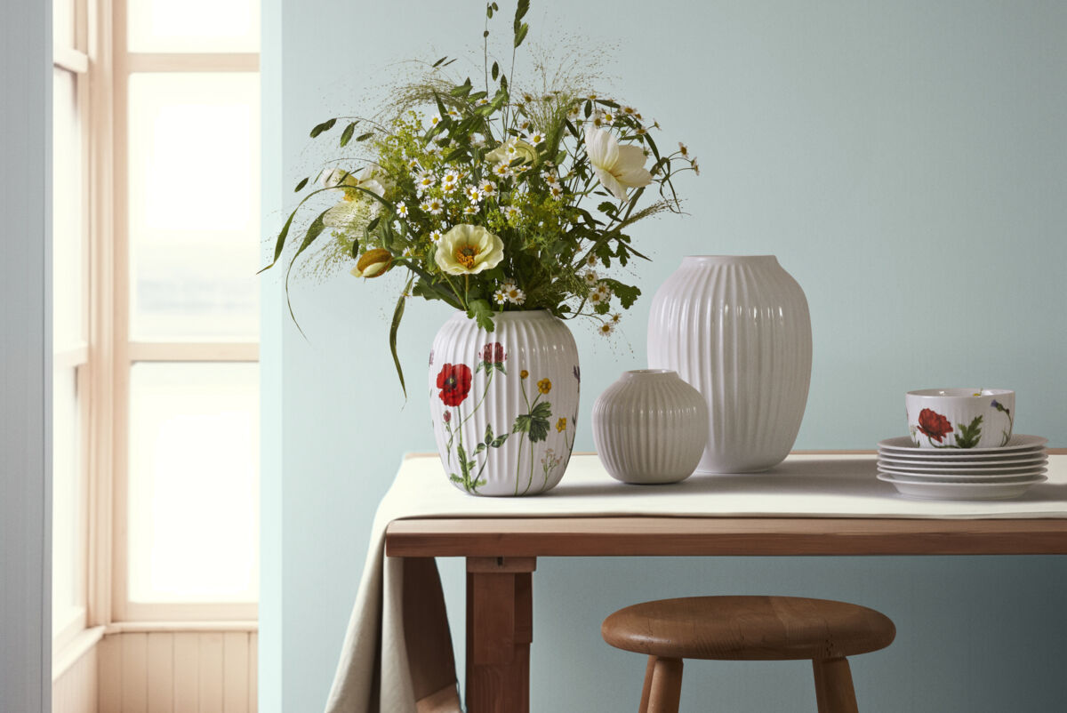 Hammersh&oslash;i Summer Vase H21 cm wild flowers