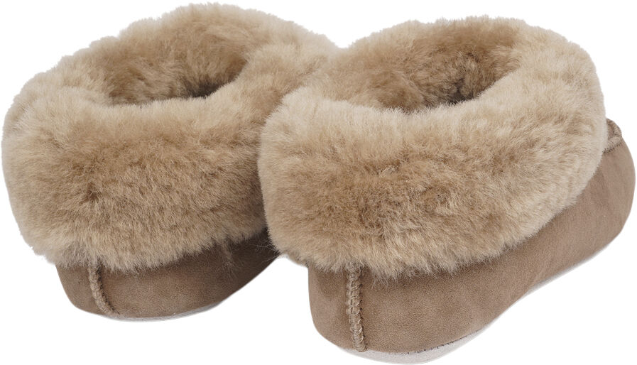 API - DOUBLE FACED SHEARLING HIGH SLIPPERS