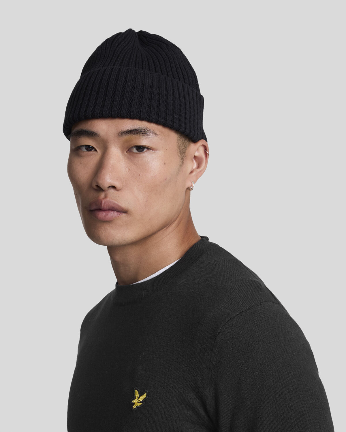 Cotton Merino Crew Neck Jumper