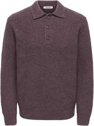 ONSDALE RLX LS POLO KNIT NOOS