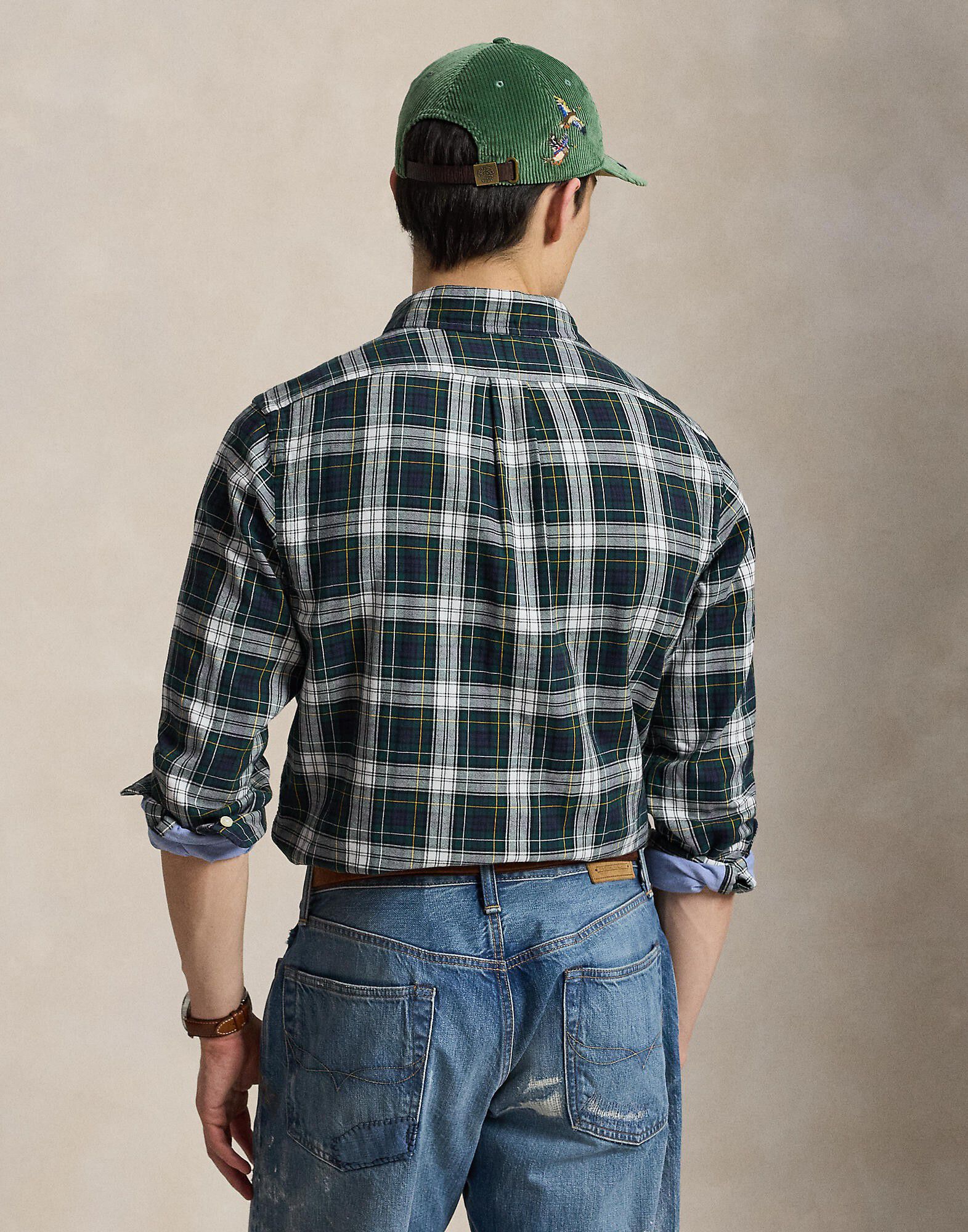 DOUBLE FACED OXFORD-WVN-SHIRT