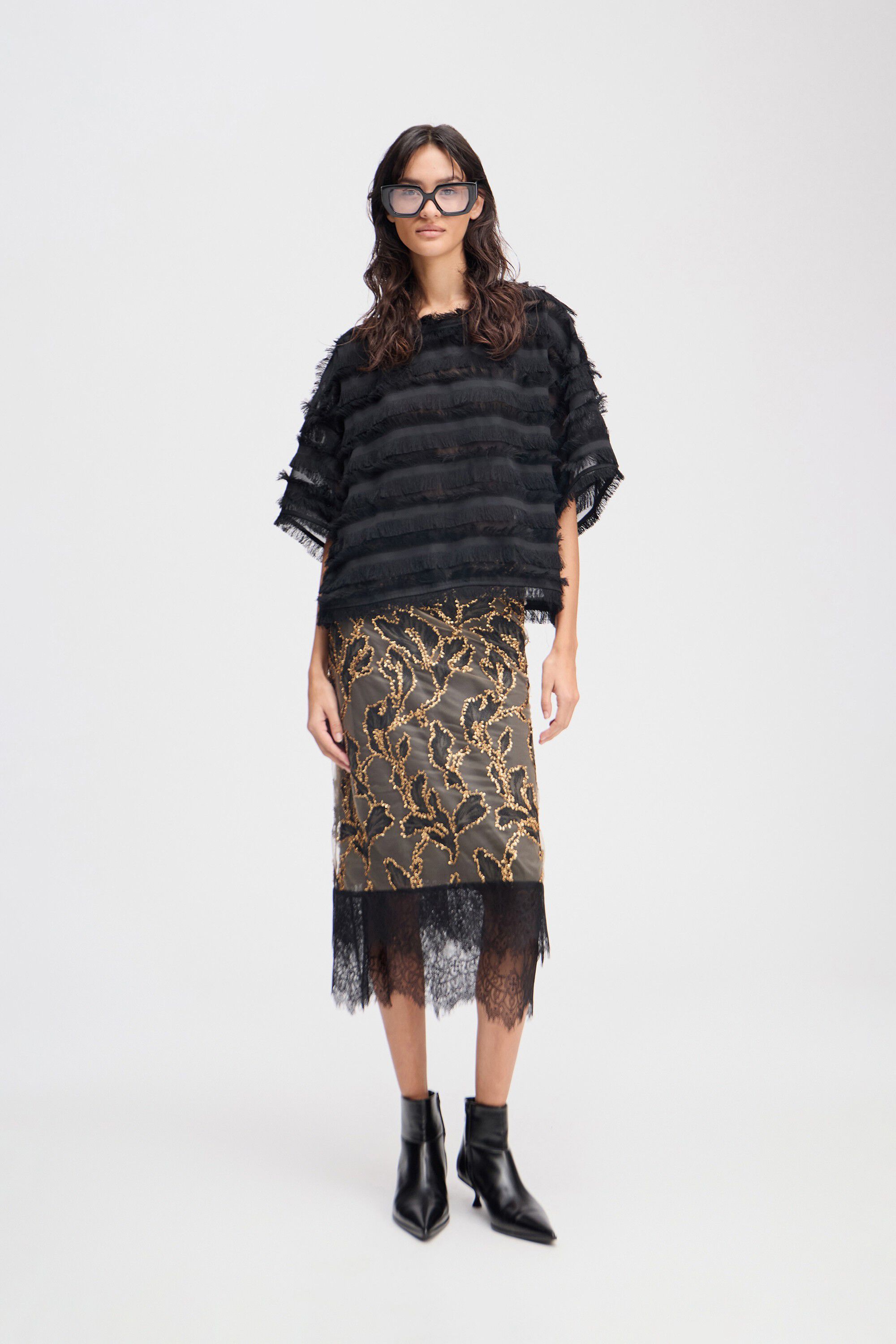 Kort&auml;rmade blusar