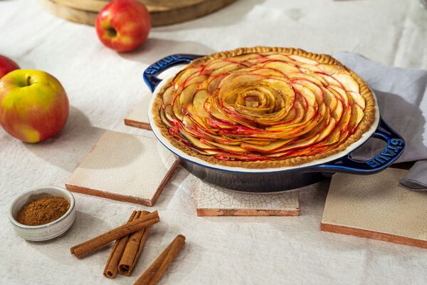 Stentøj 24 cm, Pajform, Mörkblå