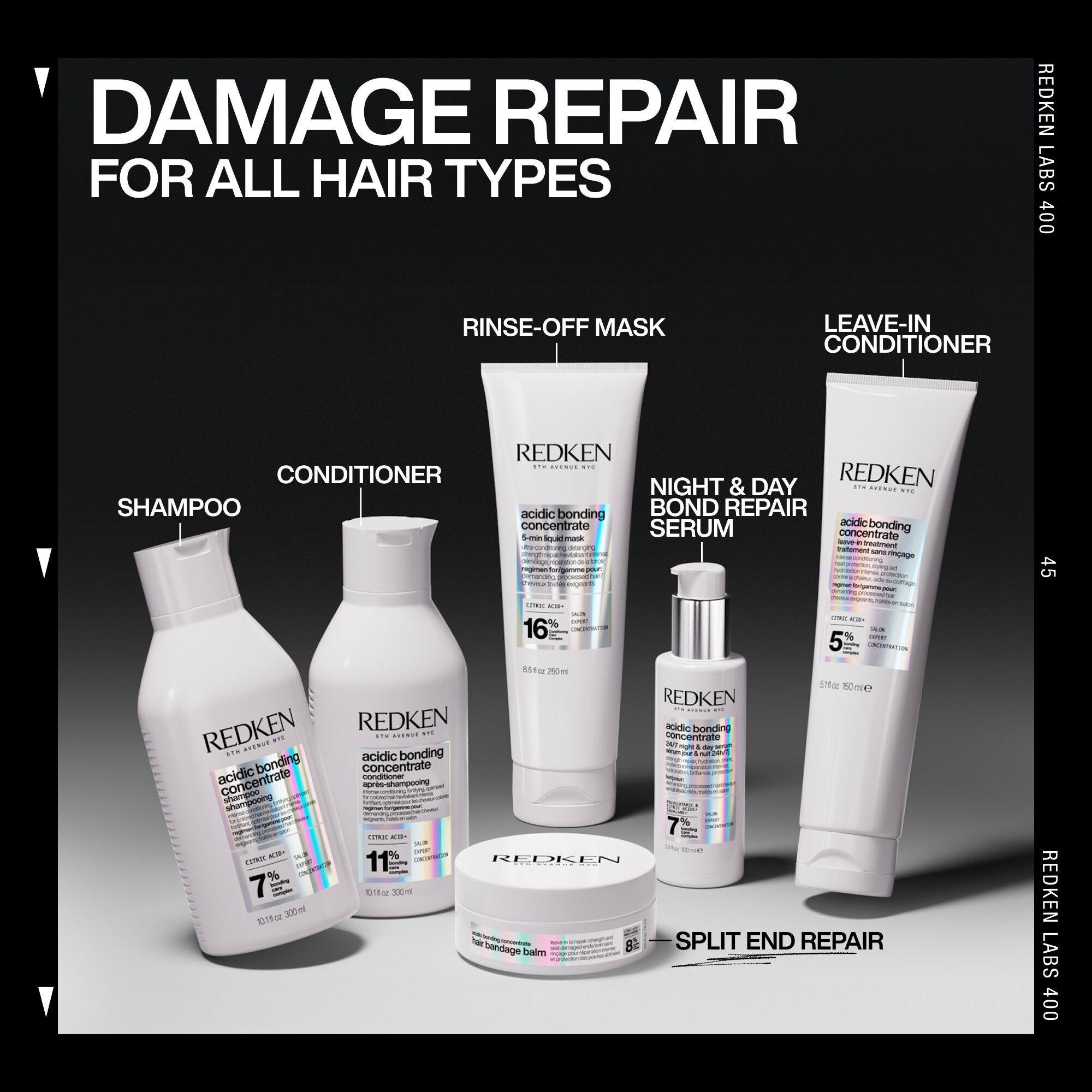 Acidic Bonding Concentrate Hair Bandage Balm Leave-in