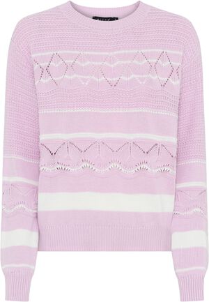 Jumper_ Stripe and Pattern Kni