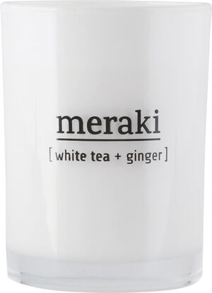 Doftljus, White tea & ginger