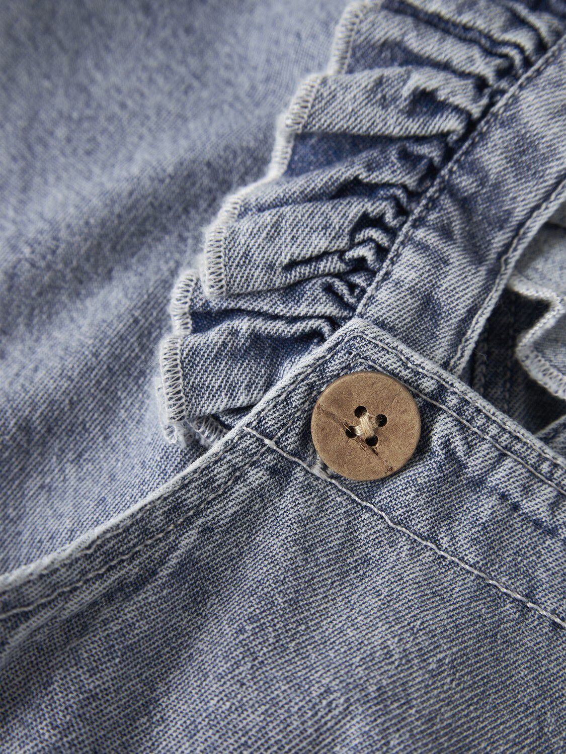 Nbffunda Loose Dnm Shortall 5552-Fd Lil