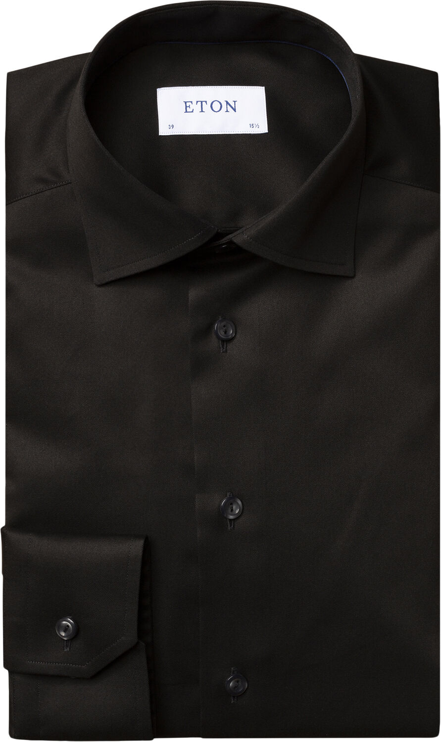 Slim Fit Light Blue Signature Twill Shirt