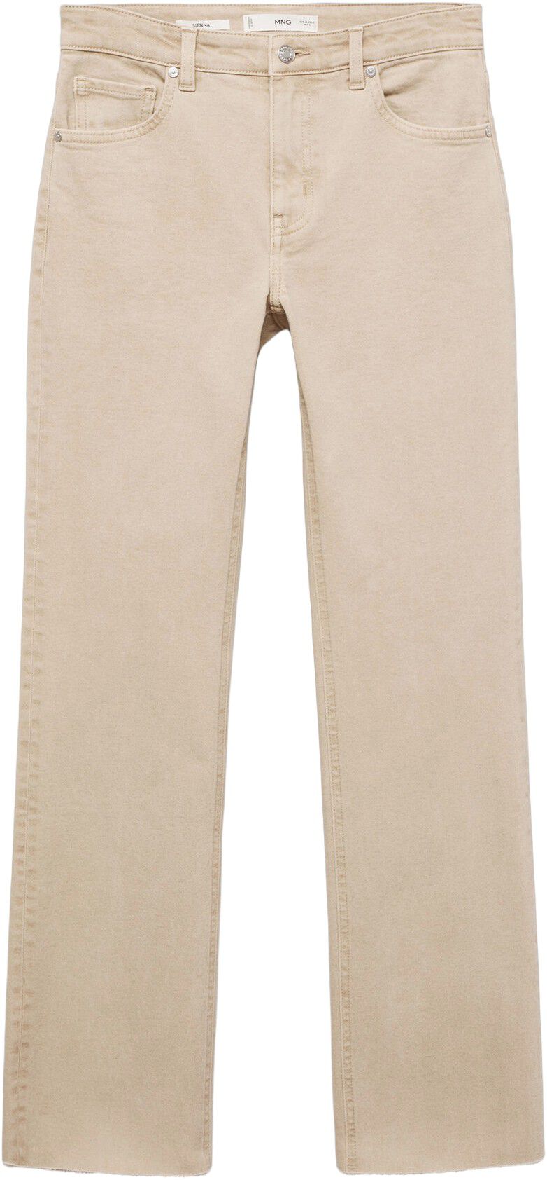 Sienna flared cropped jeans