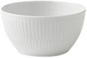 White Fluted 15 cl skål