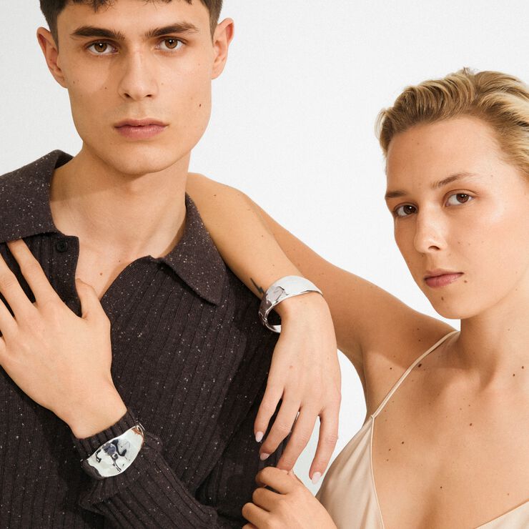 SPARKLE armbånd sølvbelagt