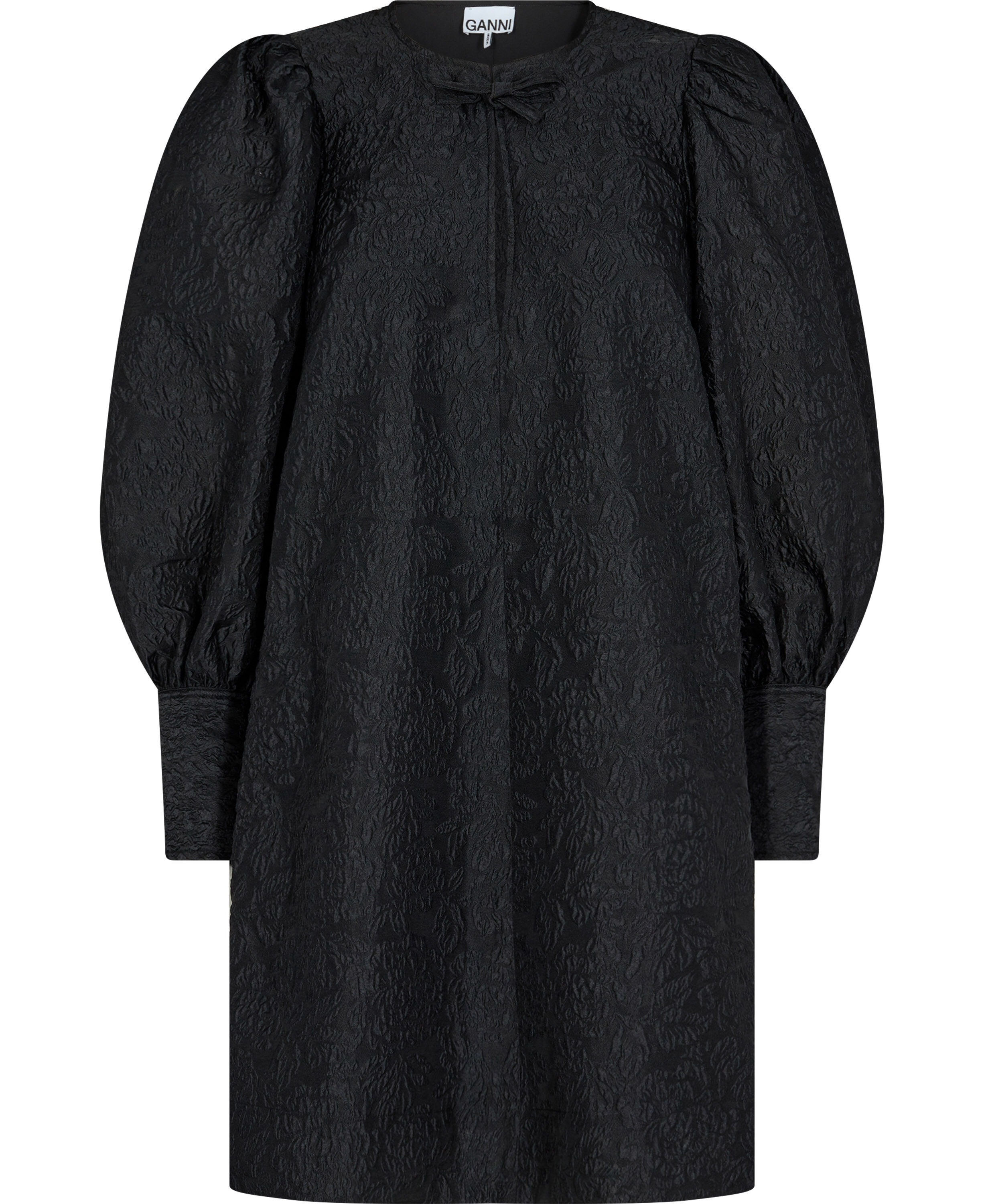 Minikl&auml;nning i jacquardtyg