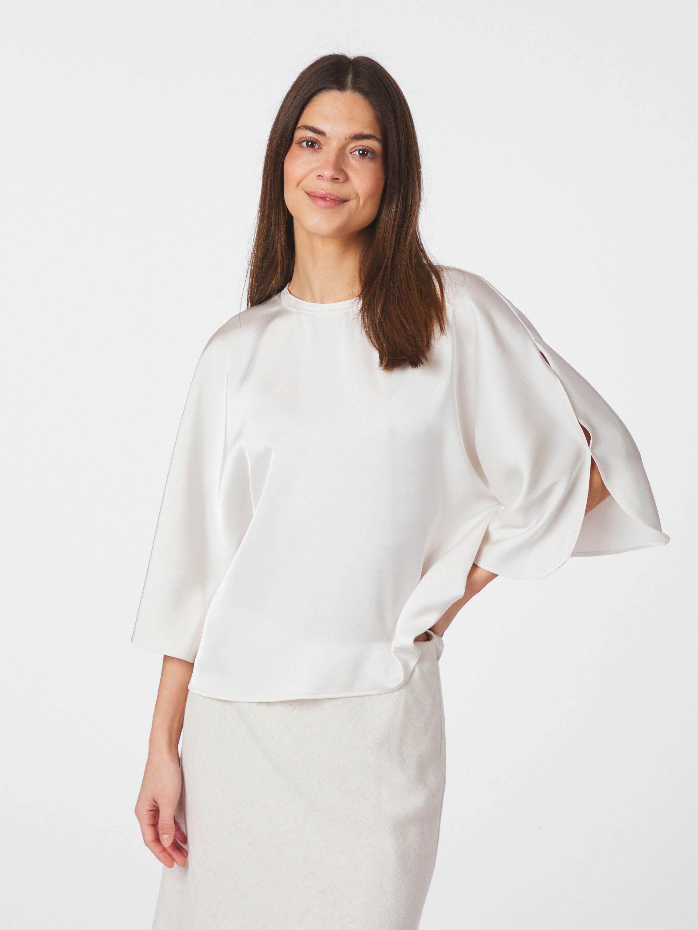 Liora Heavy Sateen Blouse
