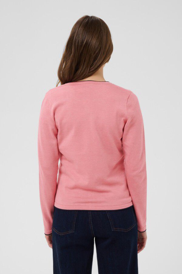 MilaSZ Contrast Stripe Cardigan