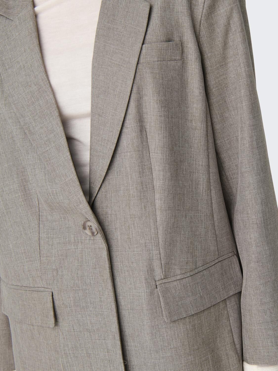 ONLLINDA LS BOYFR MEL BLAZER TLR NO