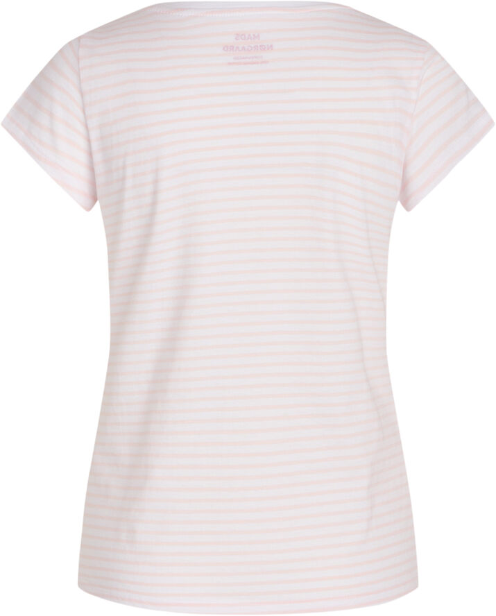 Organic Jersey Stripe Teasy Tee FAV