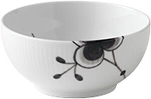 Black Fluted Mega 47 cl skål