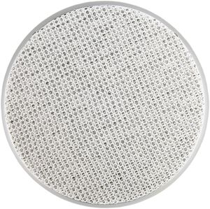 Optisk brandvarnare 10 cm Silver