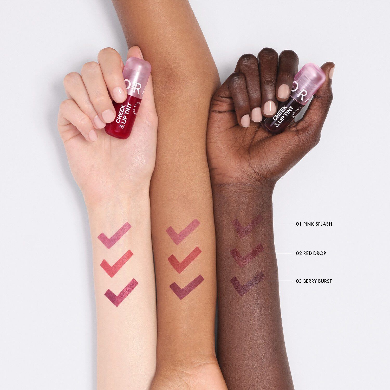 Cheek & Lip Tint - Kladdfritt l&auml;pp- och kindstift