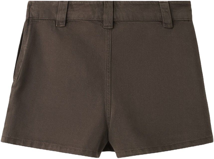 Cargo denim culottes
