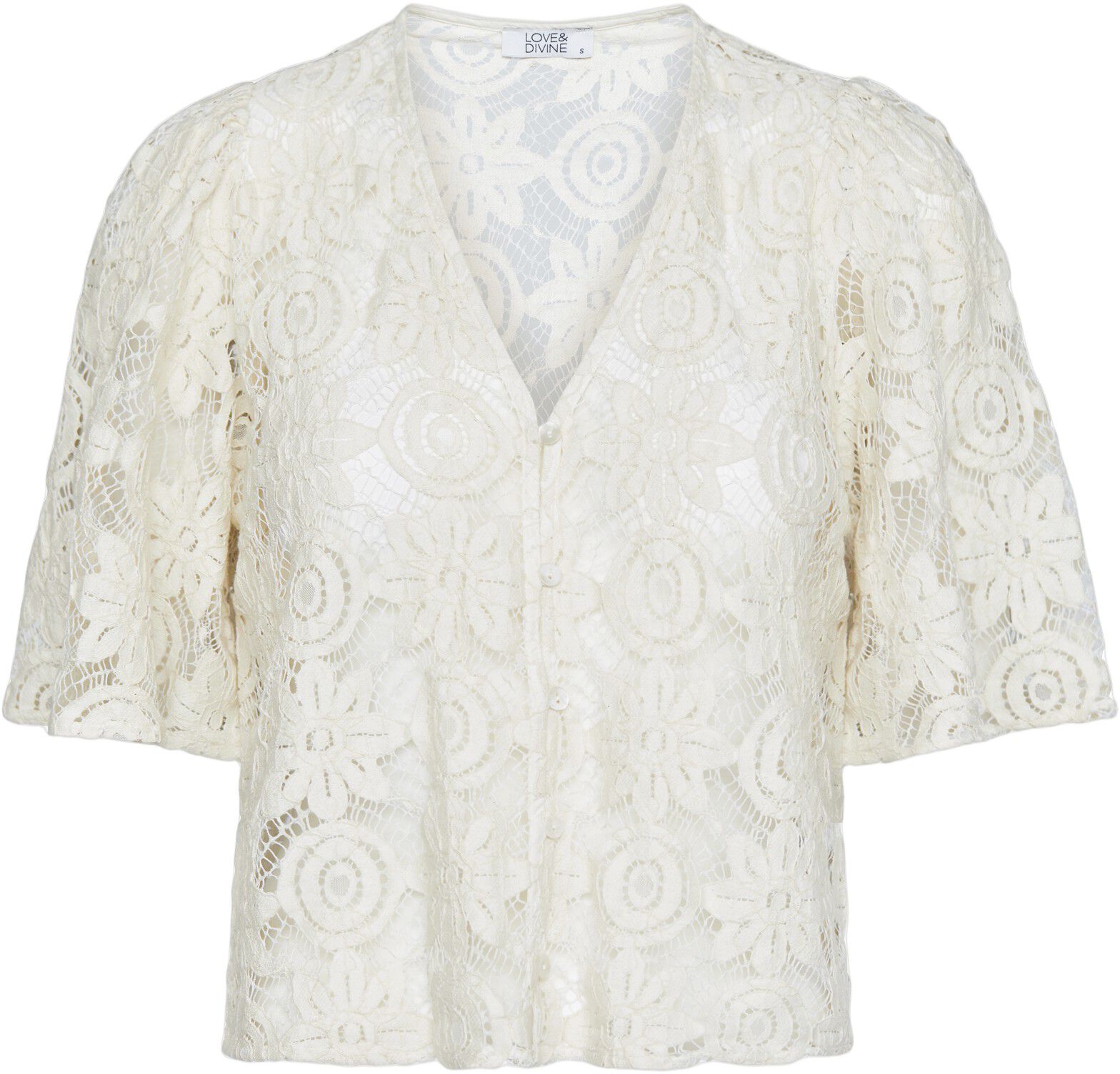 Kort&auml;rmade blusar