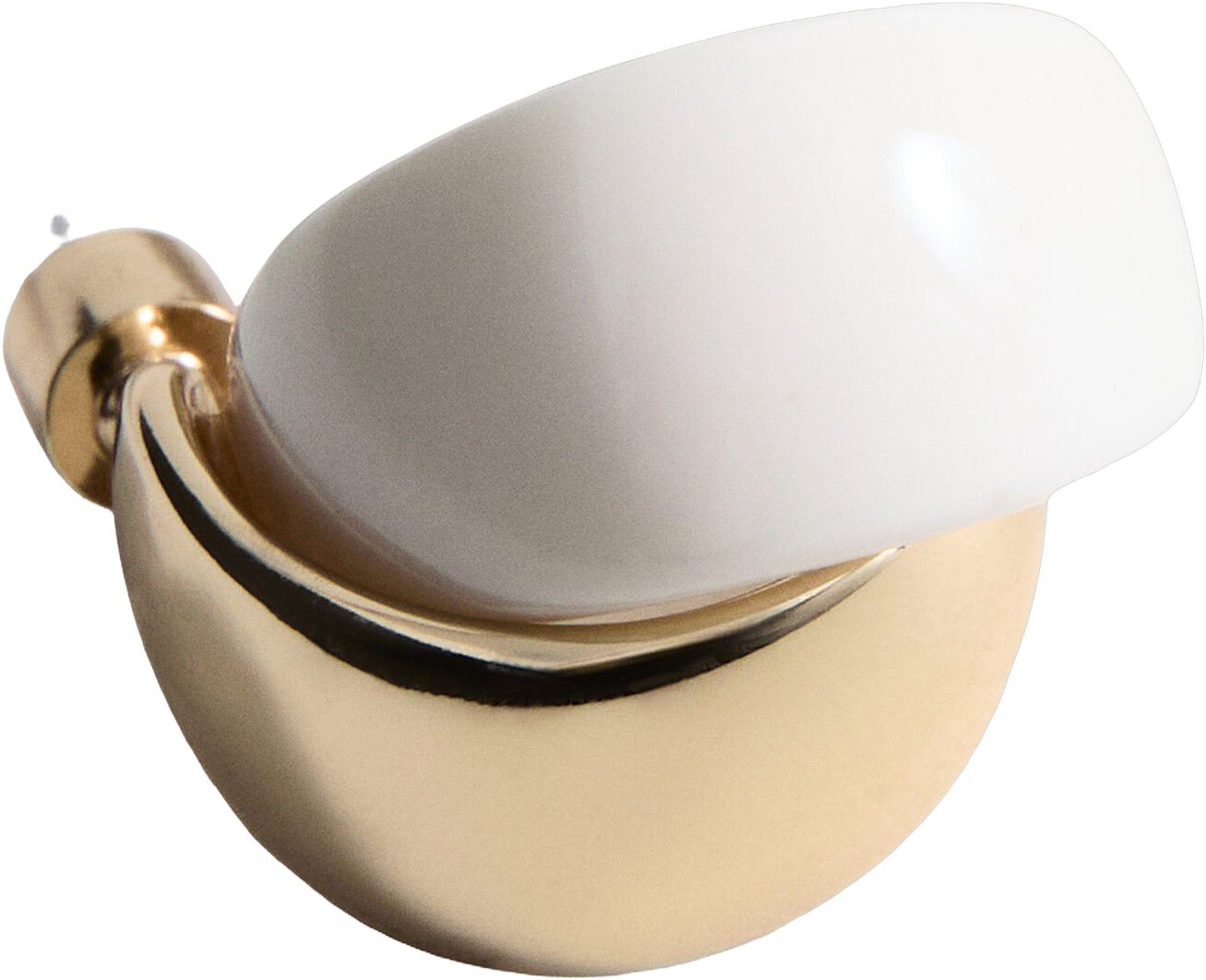 Mixed resin earrings