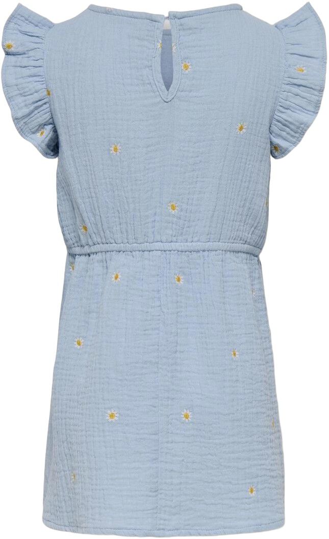 Kmgthyra Sl Emb Frill Dress Wvn