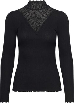 RWBeatha Silk LS Lace T-shirt