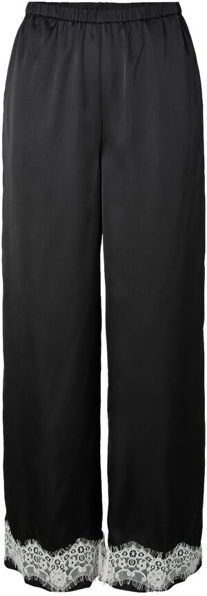 PCARIEL HW WIDE LACE PANTS D2D PP