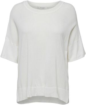 SLFWILLE SS KNIT O-NECK B