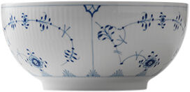 Blue Fluted Plain sk&aring;l 1,1 L /18 cm