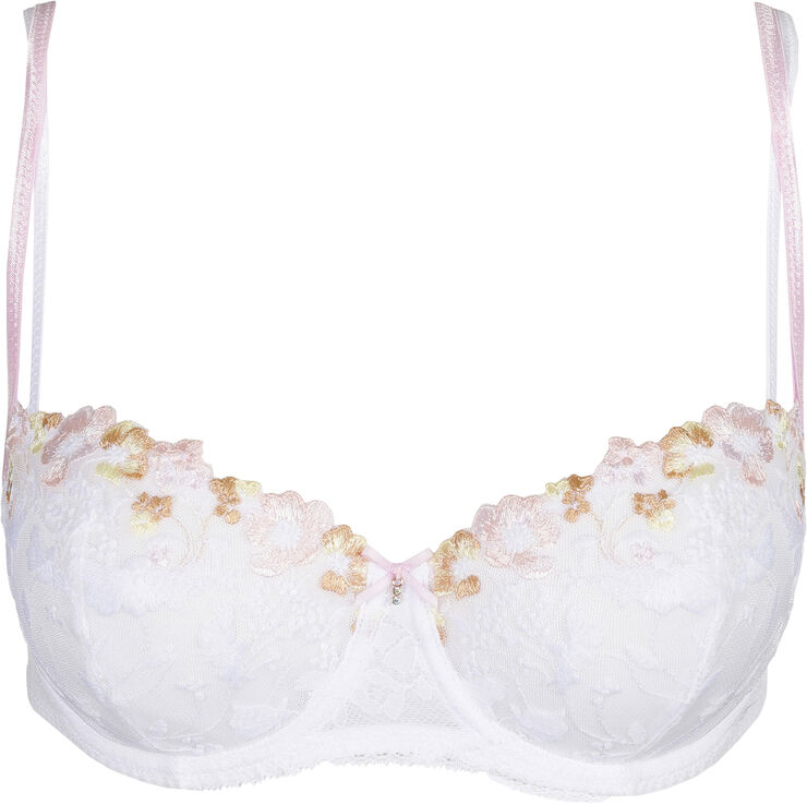 Lizelot balconette bh med lodret søm