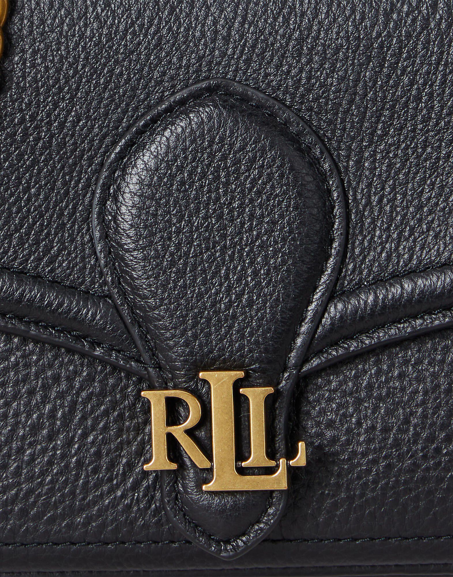 Pebbled Leather Bradley Crossbody Wallet