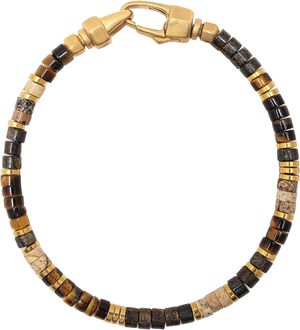 Tiger Eye Heishi Bracelet