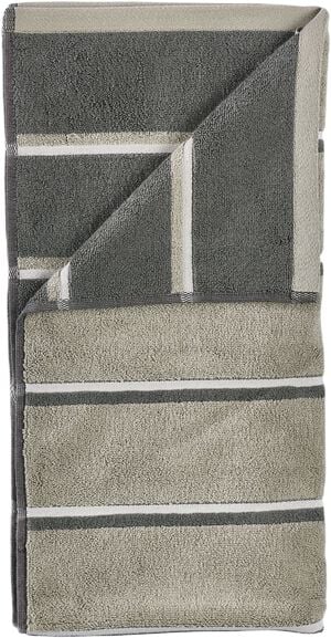 Handduk Sauna 50x100 White/Soft Grey/Eucalyptus