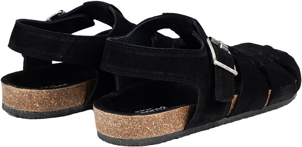 Sandal m. bl&oslash;d fodseng