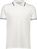 Polo shirt w. contrast piping