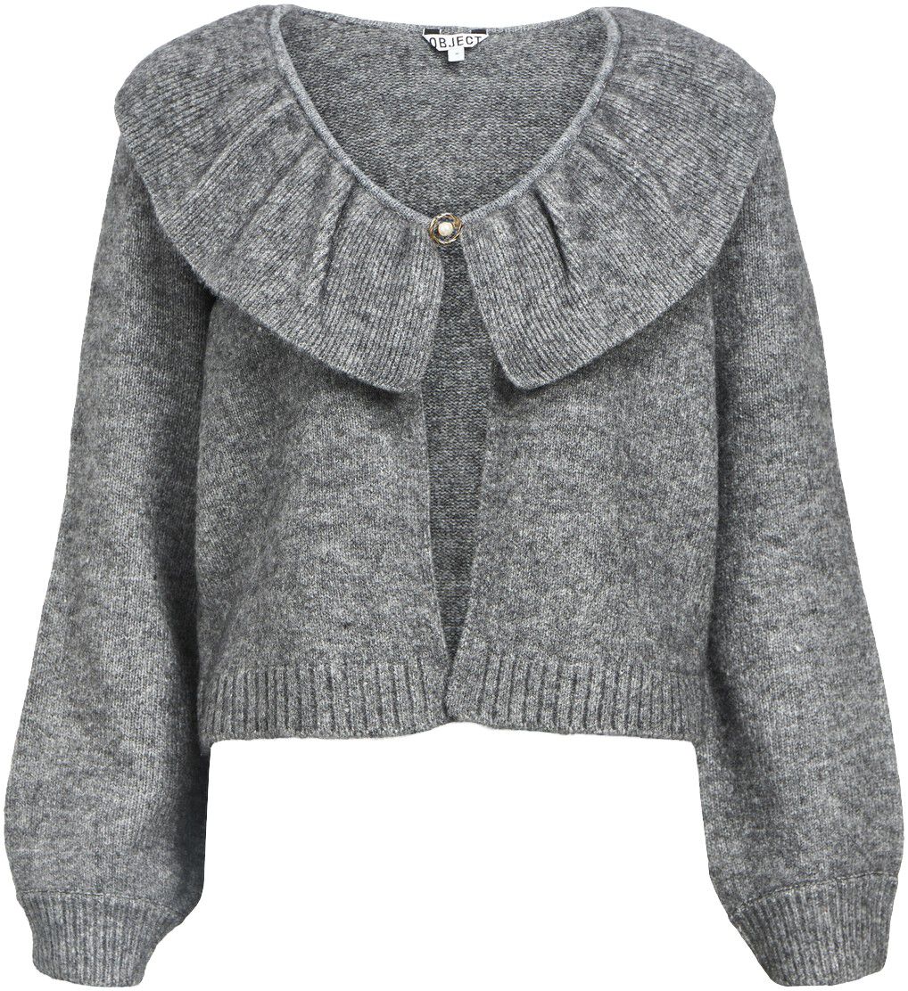 OBJDENISI L/S LO KNIT CARDIGAN NOOS
