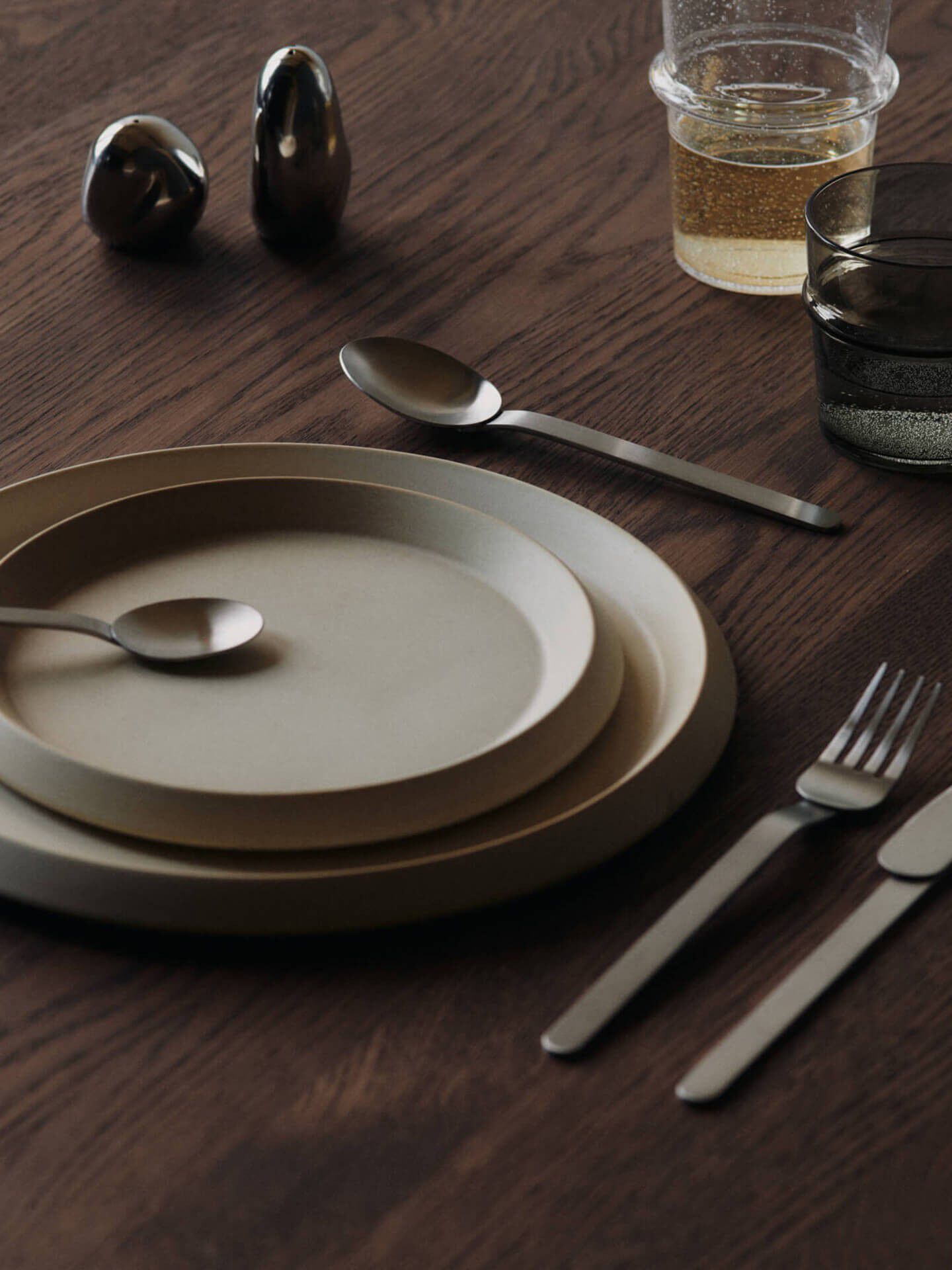 Stelo Cutlery - Set of 4 - Brushed Stainless Steel