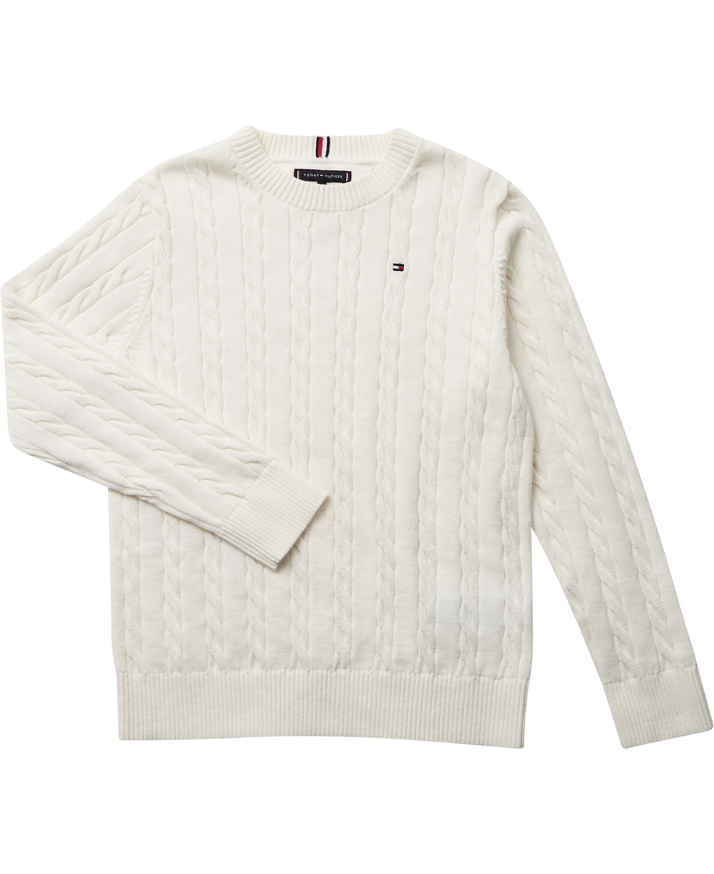 Essential Cable Knit Crew Neck Jumper