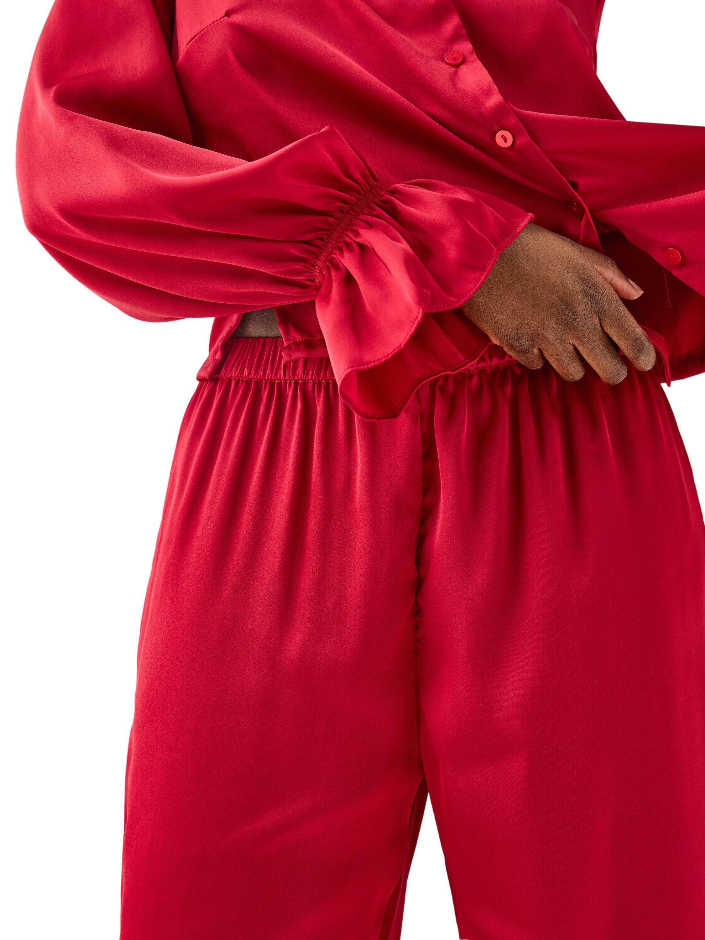 Komfortabel pyjamasbukse i mykt sat