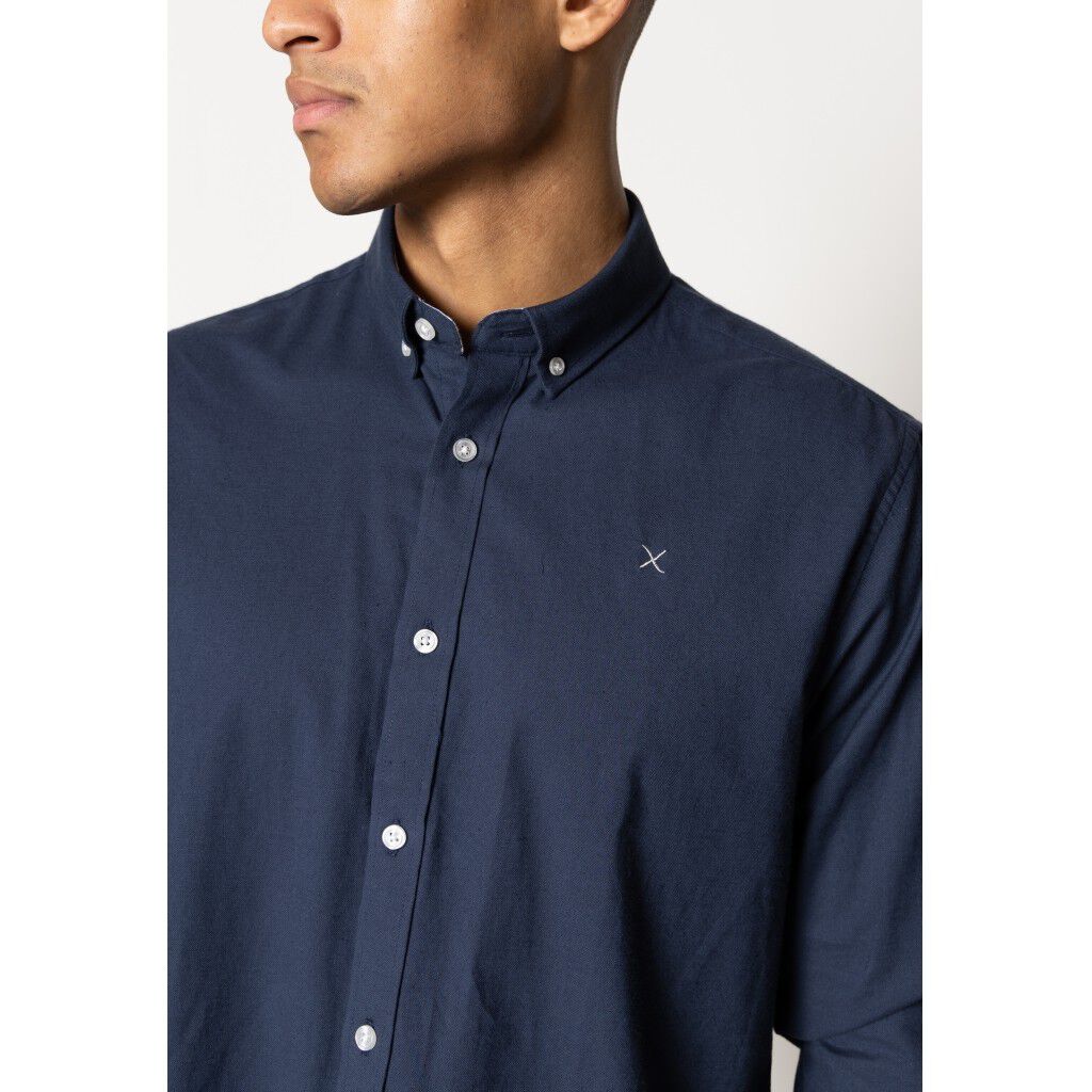 Oxford Stretch Plain L/S
