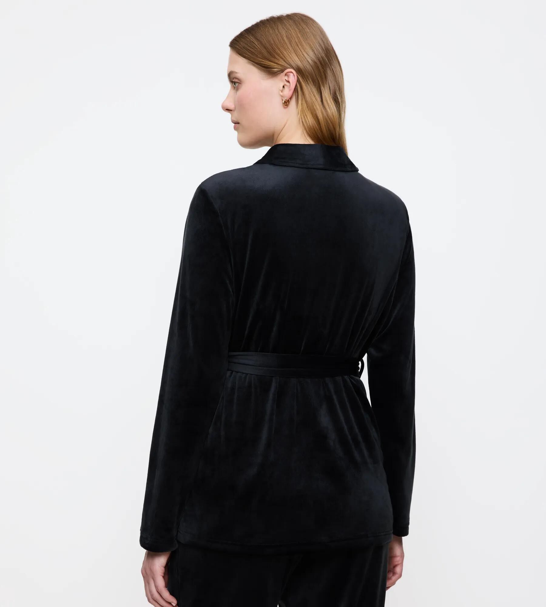 Sensual Velour Robe Top 01