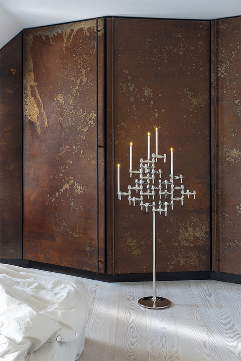 STOFF Nagel floor stand - chrome