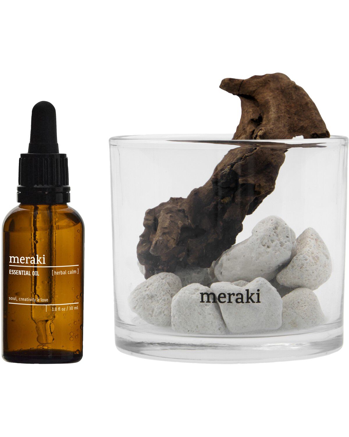 Doftspridare, MKLavastone & wood - Herbal calm, Vit